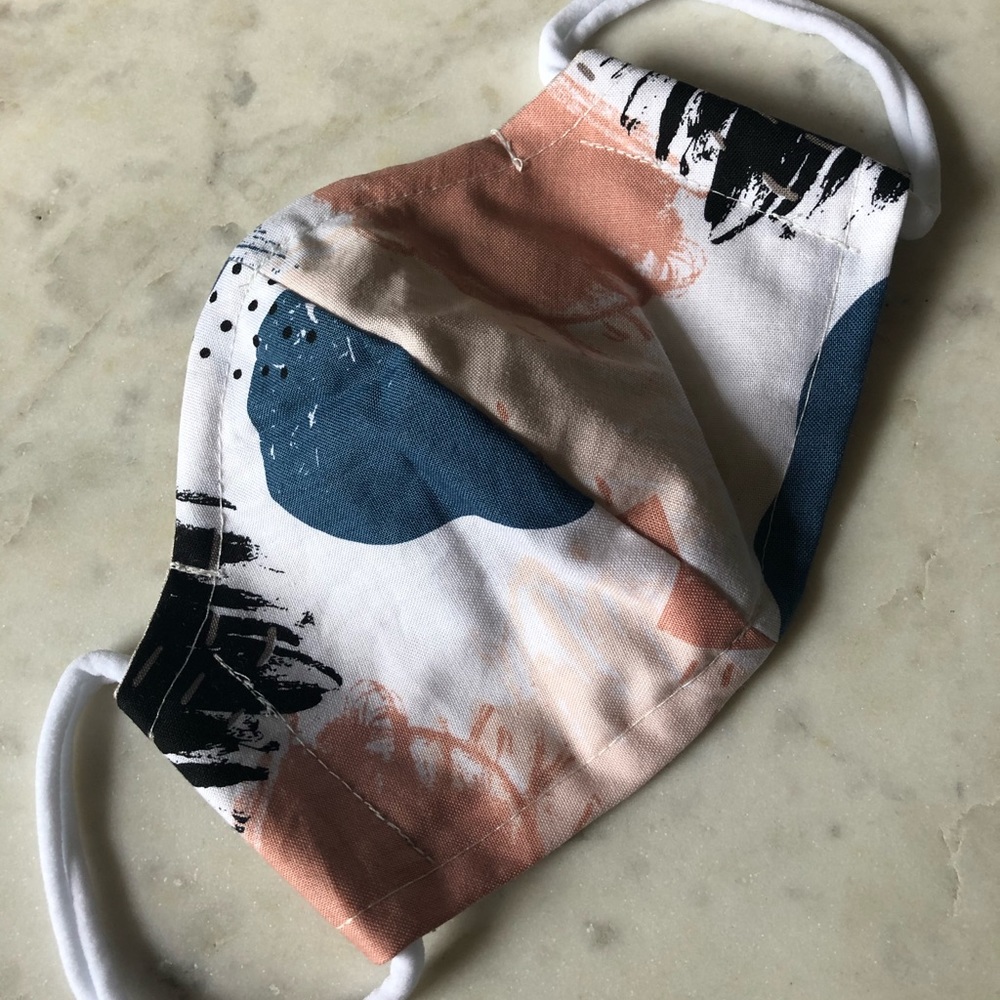 Paint swatch- Breathable cotton mask